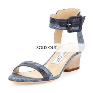 Jimmy Choo denim wedges